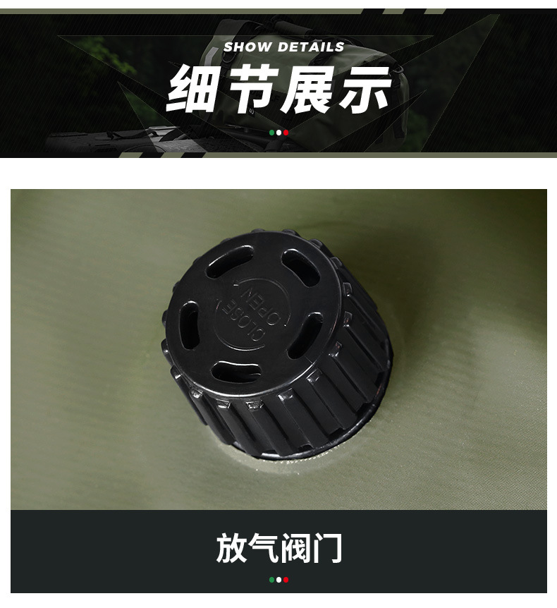 กระเป๋ากันน้ำ มัดท้าย สำหรับรถมอเตอร์ไซด์ Motowolf (แท้) 40L