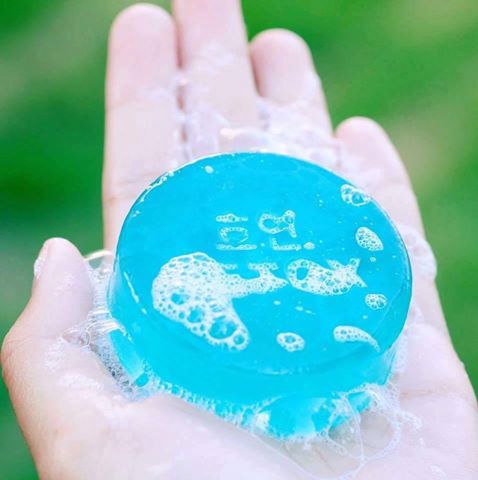 Ho-yeon Majesty Blue Detox Soap โฮยอน สบู่บลูดีท็อกซ์ ลดสิว หน้าใส 70g