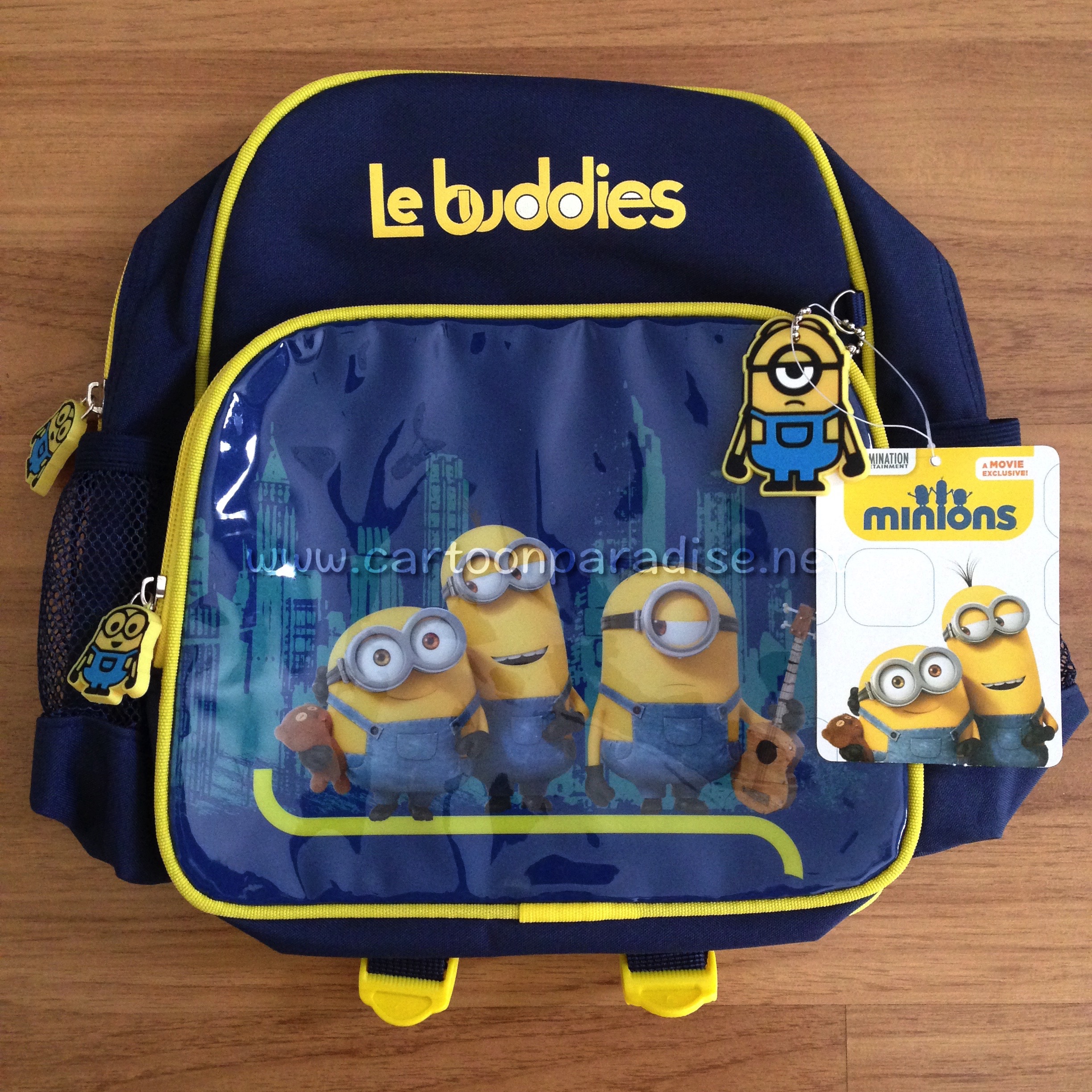 กระเป๋าเป้ 10 นิ้ว เดสพิคเคเบิ้ลมี มินเนี่ยน Despicable Me Minion Le Buddies Backpack Le Buddies กระเป๋าสะพาย กระเป๋านักเรียน กระเป๋าเด็ก