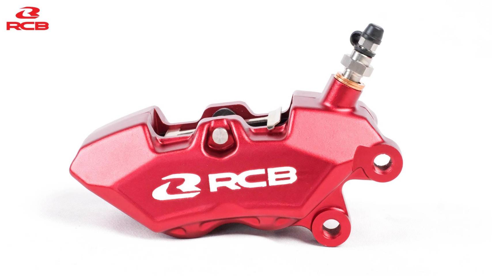 Caliper R1 Series 4Piston✨ ✅ ผลิดโดยวิธีแบบ FORGED ✅ 4พอท ลูกสูบ2ขนาด 34mm x 30mm ✅ ทำสีแบบ Anodise ✅ น้ำหนักเบา , ทนทานกว่าAluminium ธรรมดา Color : แดง,ดำ,ทอง,น้ำเงิน