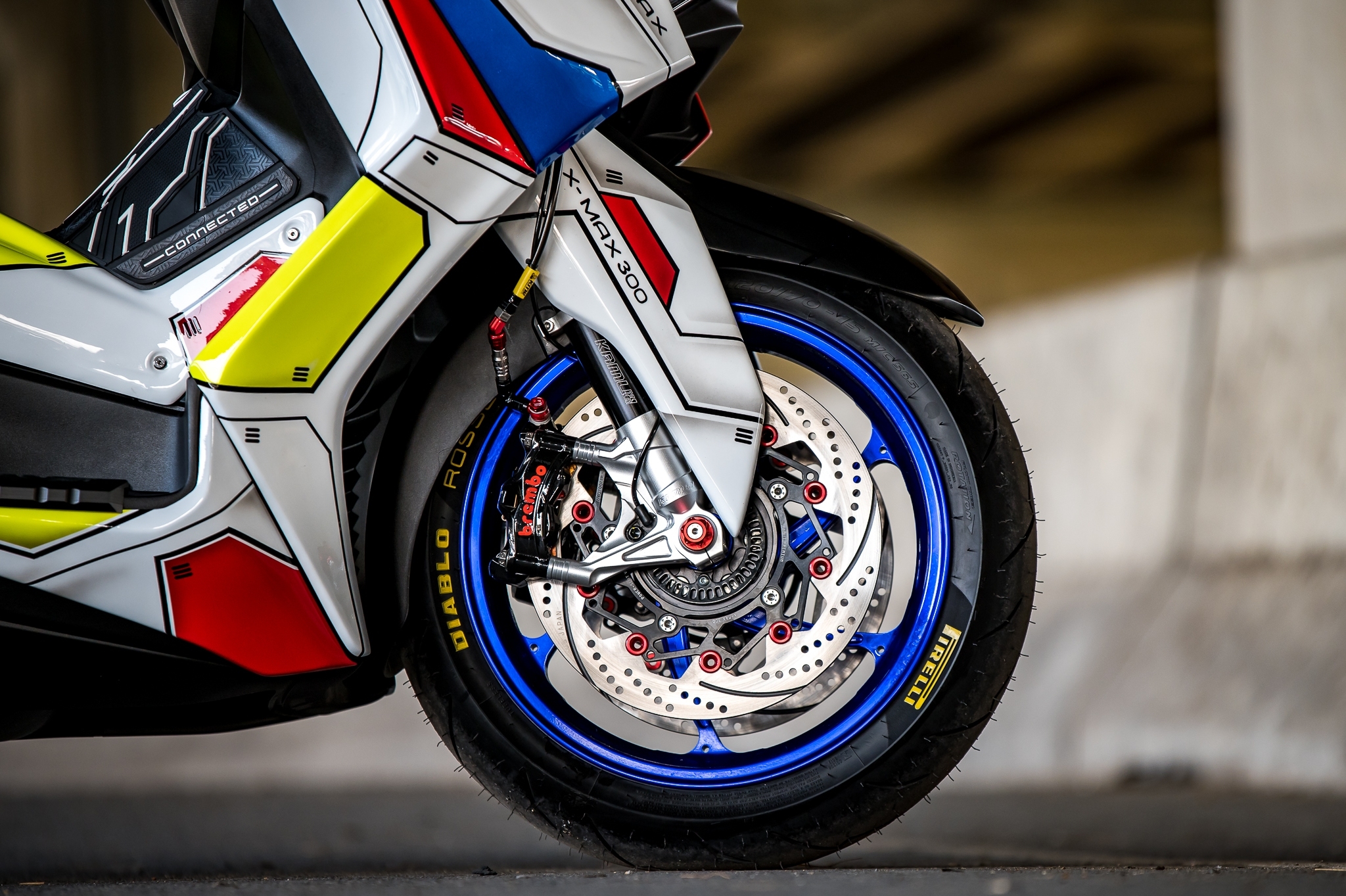 ยาง pirelli diablo rosso scooter sc สำหรับ Forza300-350 - xmax300