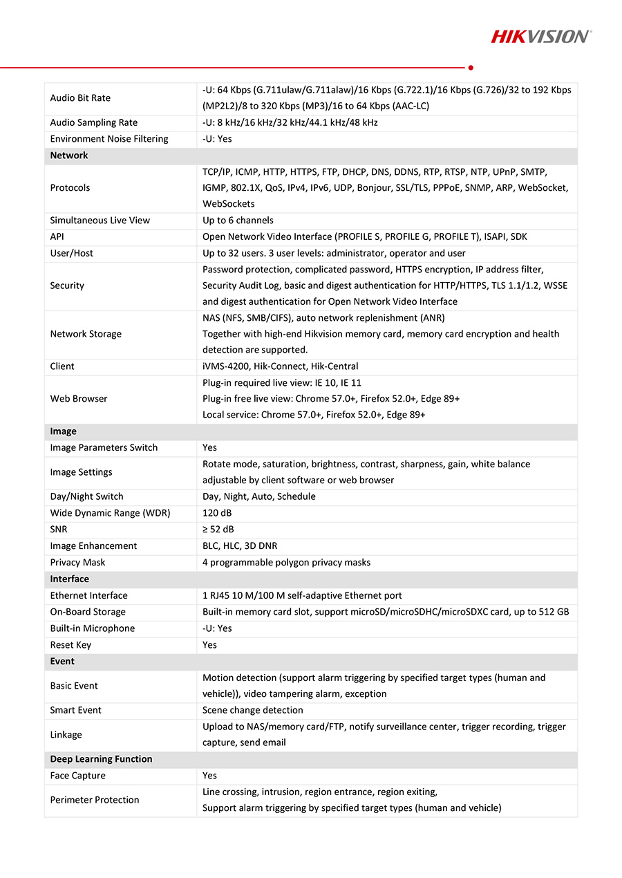 HIKVISION DS-2CD2046G2H-I (2.8/4 mm.) กล้องวงจรปิด IP CAMERA 4MP Acusense Darkfighter BY BILLIONAIRE SECURETECH DS-2CD2046G2H-I