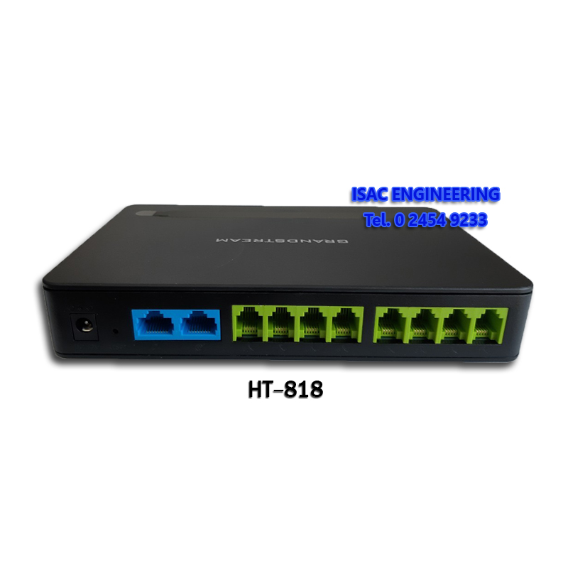 HandyTone 818 (HT818) 8 Ports FXS Gateway with Gigabit NAT Router