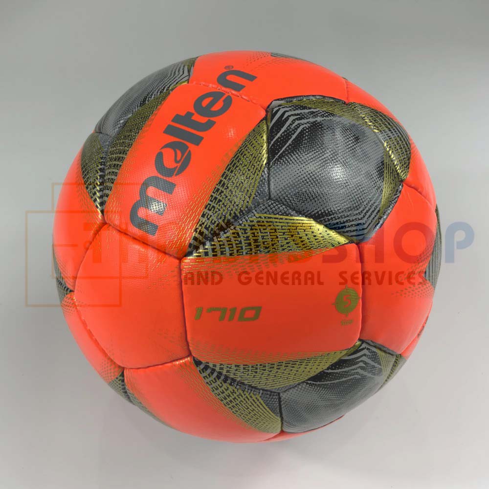 ลูกบอล เบอร์5 ลูกฟุตบอล football molten F5A1710-O ของแท้ เบอร์5 ฟุตบอลหนังพียู/พีวีซี หนังเย็บคุณภาพดี (ของแท้100%)