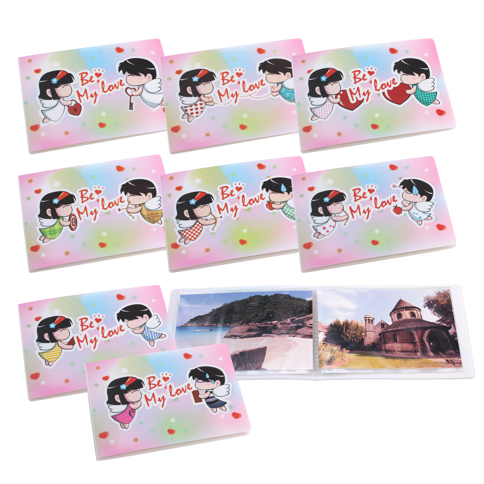 Photo Albums 4x6 inch with Be My Love Printed