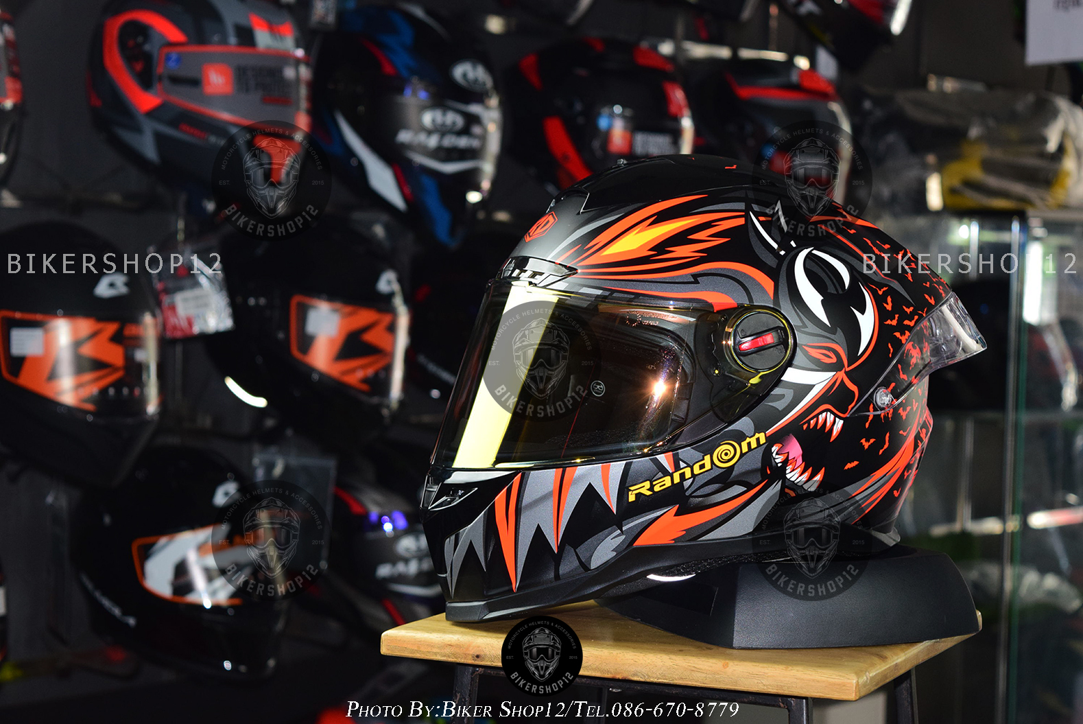 หมวกกันน็อคRD คละสี