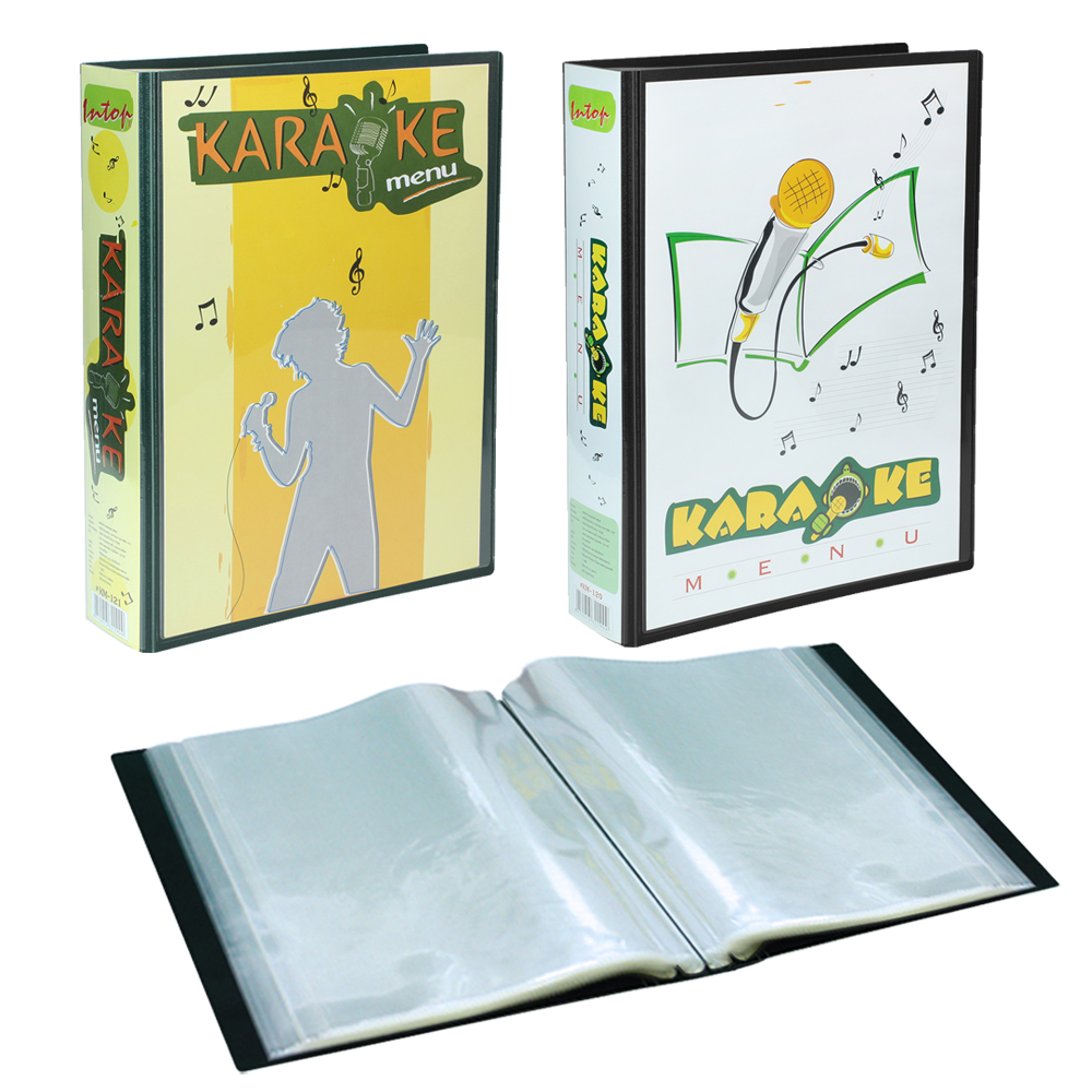 Display Books A4 120 pockets with Clear Front Pocket for Title Page