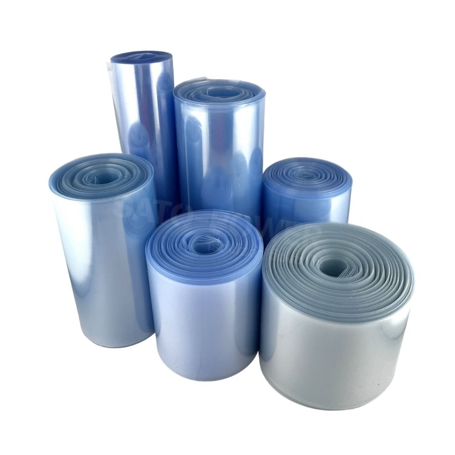 PVC SHRINK FILM BATTERY ฟิล์มหดหุ้มแบตเตอรี่ แบบใส | ฟิล์มแพ็คแบตเตอรี่ | มีหลายขนาด