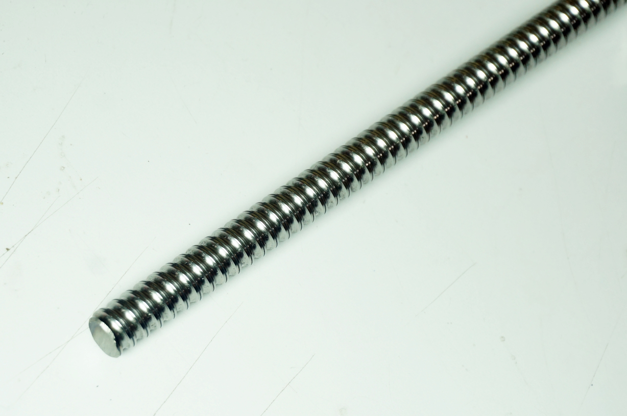 SFU1204 ball screw 300mm with ball nut 22mm