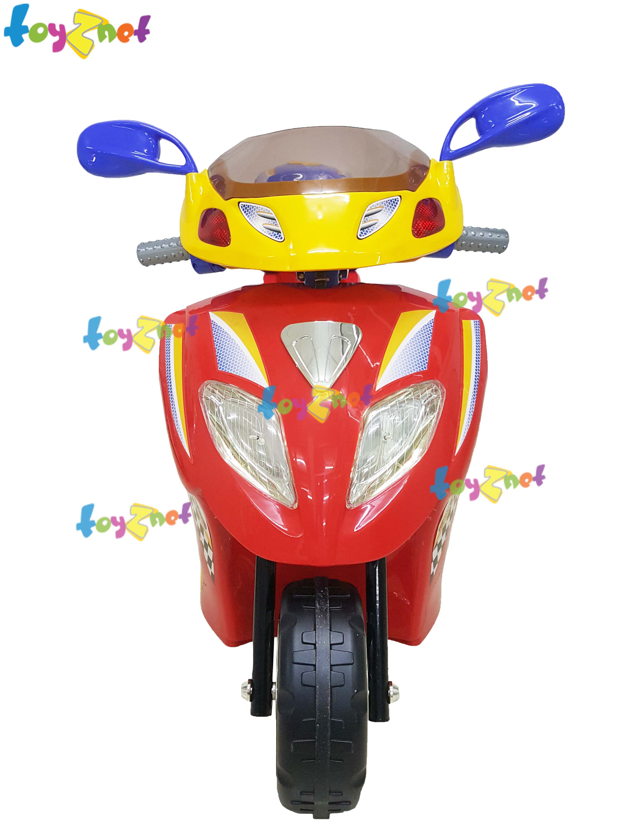 Toyznet ส่งฟรี เวสป้าแบตเตอรี่พร้อมวิทยุเทป (บรอนซ์-แดง) รุ่น 2247-48
