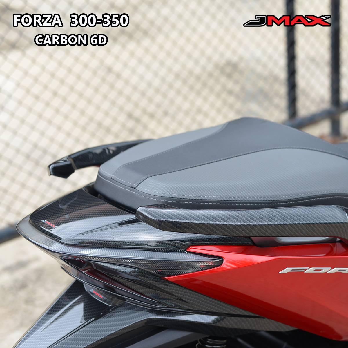 ครอบมือจับท้าย ลายฟิมล์ 6D J-MAX FORZA 300 ราคา1450