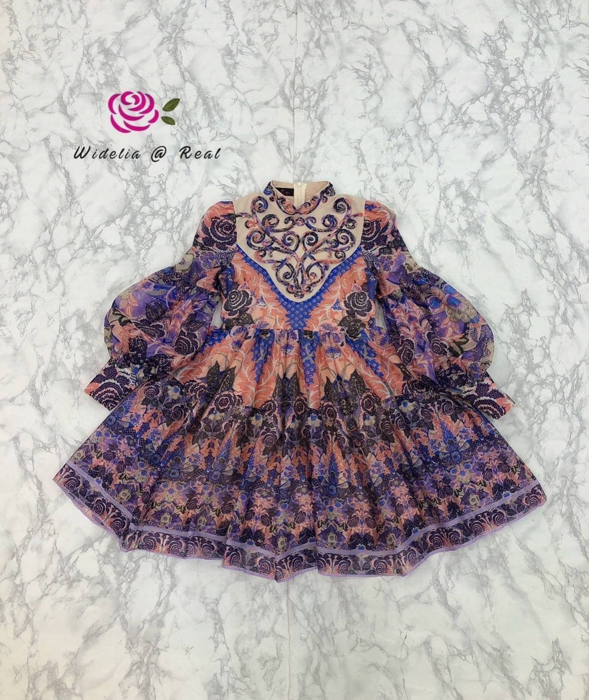ZMM Dress เดรสแขนพองคอปีนแสนสวย (รุ่นสั้น)