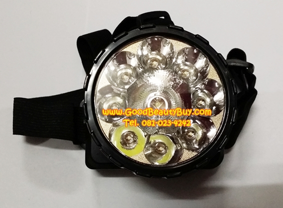 ไฟฉายคาดหน้าผาก LED 8 หลอด Yasida รุ่น YD-3315 ชาร์จไฟบ้านได้