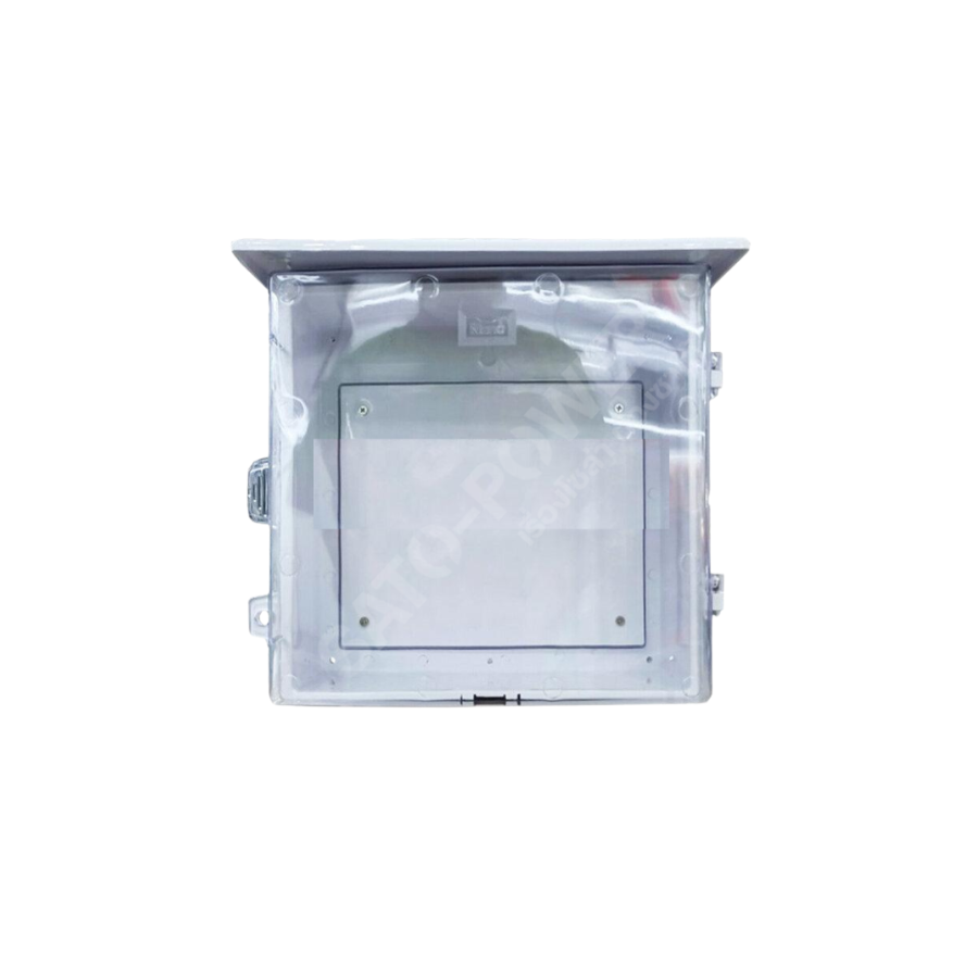 Nano ตู้กันพลาสติก นาโน รุ่น NANO-102CW (ขนาด 290x328x160 มม. / ฝาหน้าใส ) | Electrical Enclosure ตู้พลาสติก ตู้กันน้ำพลาสติก ตู้กันน้ำฝาใส ตู้พลาสติกมีหลังคา ตู้พลาสติกเอนกประสงค์