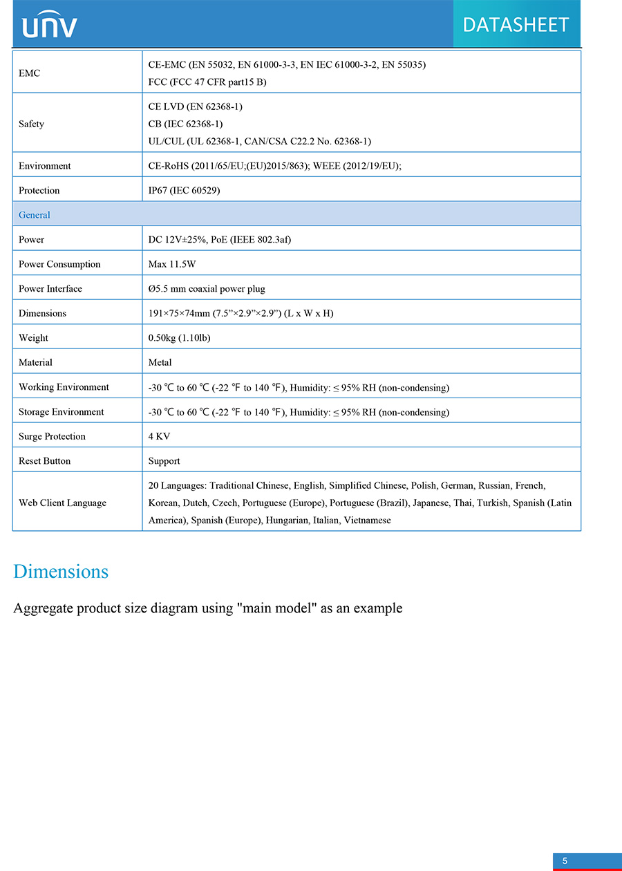 UNIVIEW IPC2124SB-ADF28(40)KMC-I0 กล้องวงจรปิด IP CAMERA 4MP Tri-Guard Fixed Dual-light BY BILLIONAIRE SECURETECH IPC2124SB-ADF28(40)KMC-I0