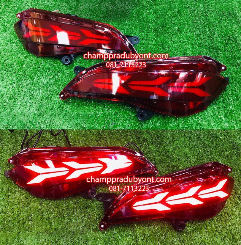 ไฟทับทิมกันชนท้าย LED TOYOTA YARIS ATIV 2017-2019