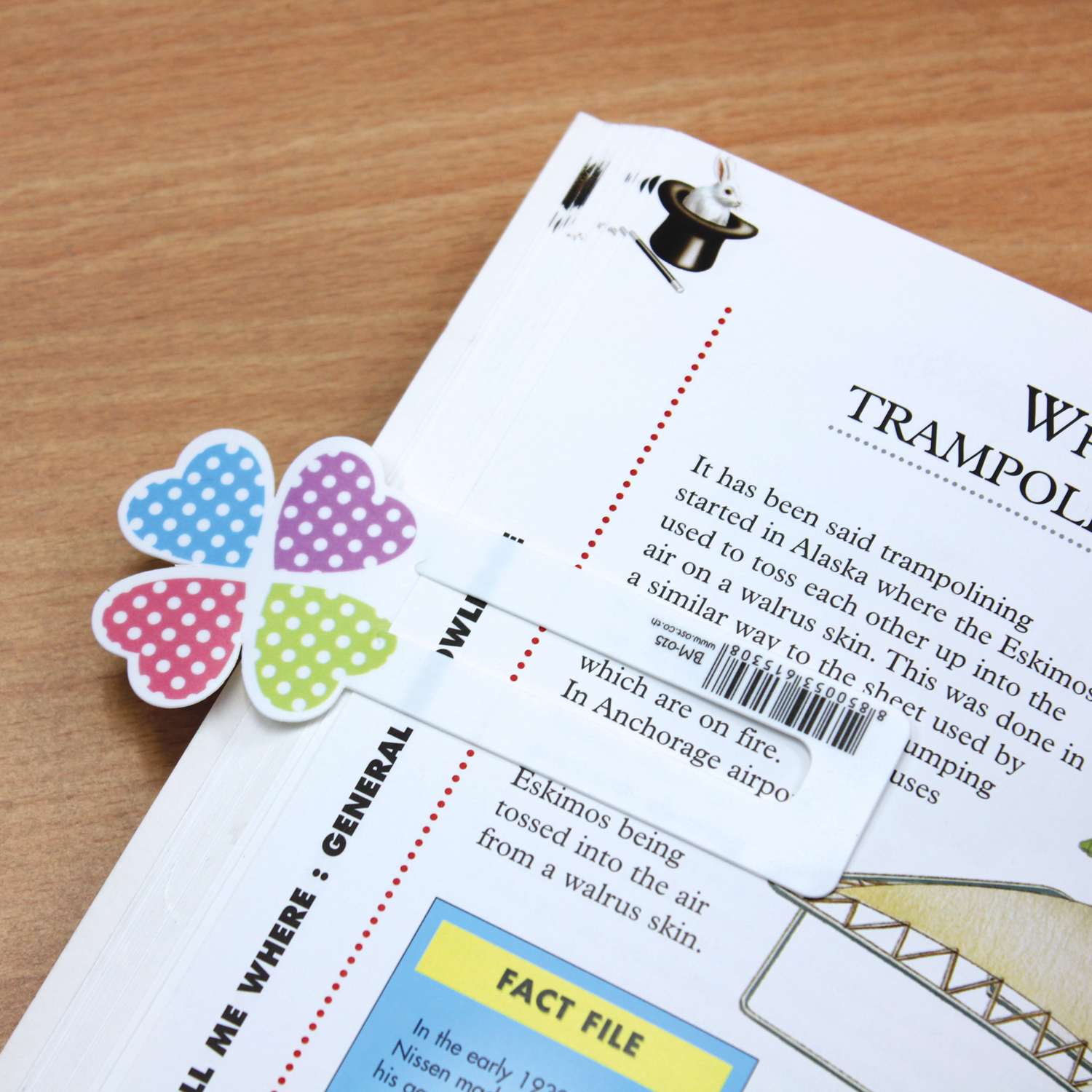 Printed Bookmarks Lucky Clover