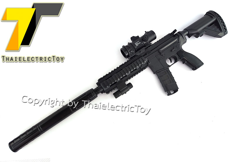 ปืนลูกเจลหรือลูกพลาสติกขนาด 6 mm ยาว 76 ซม. แถมกระสุนเจล 3,000 นัด