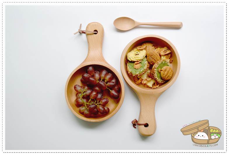Japanese Wooden Bowl with Handle - ชามไม้ญี่ปุ่นแบบมีด้ามจับ