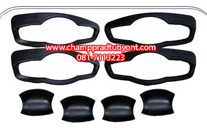 ถ้วยรองมือเปิดประตู MITSUBISHI XPANDER ดำด้าน (V.2)