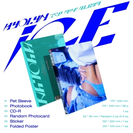 [PRE-ORDER] HYOLYN - 3rd Mini Album "iCE"