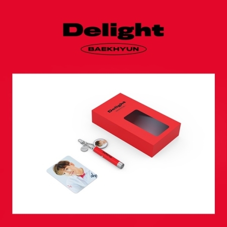 [PRE-ORDER] BAEKHYUN - Photo Projection Keyring "DELIGHT"