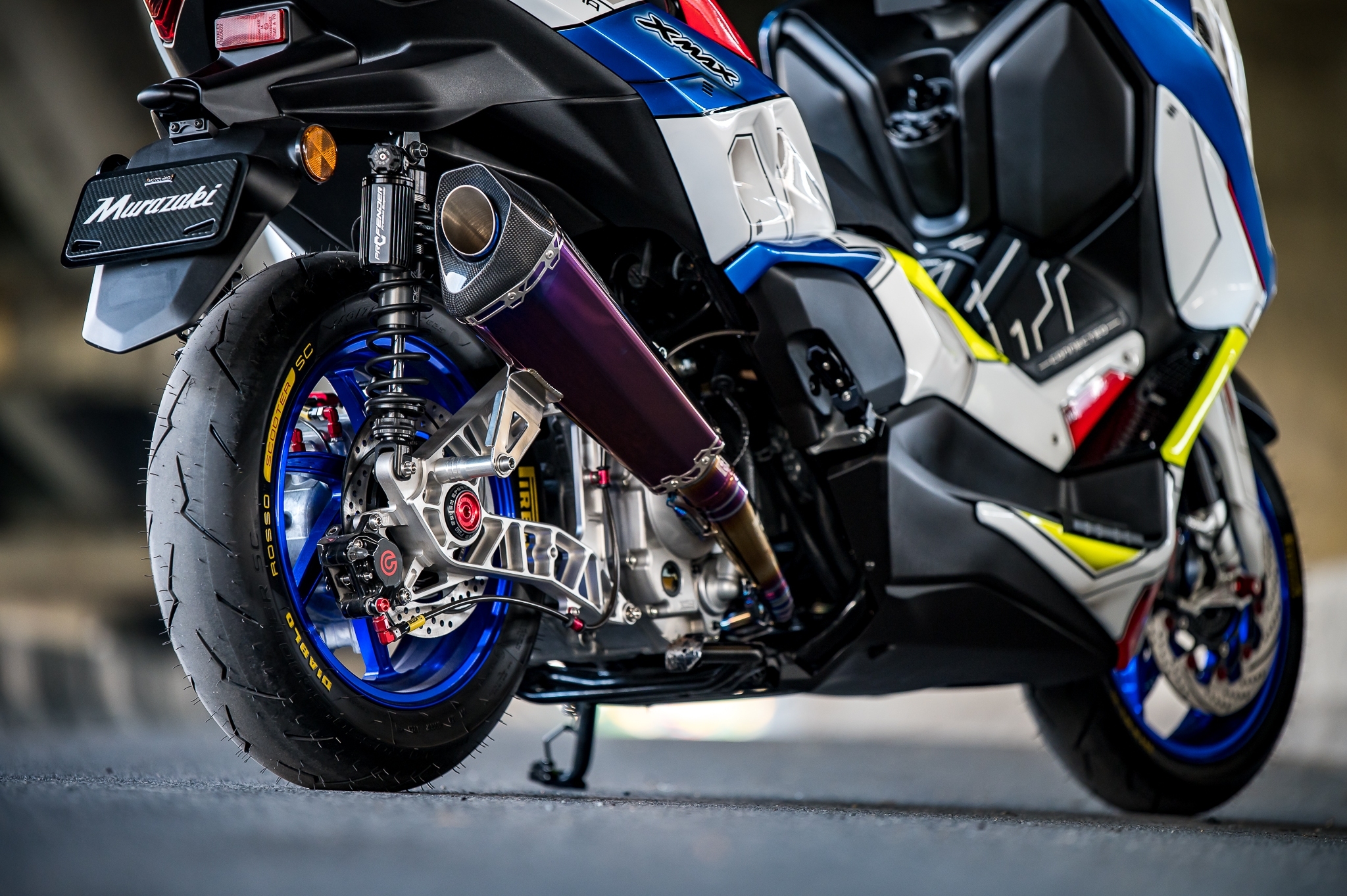 ยาง pirelli diablo rosso scooter sc สำหรับ Forza300-350 - xmax300