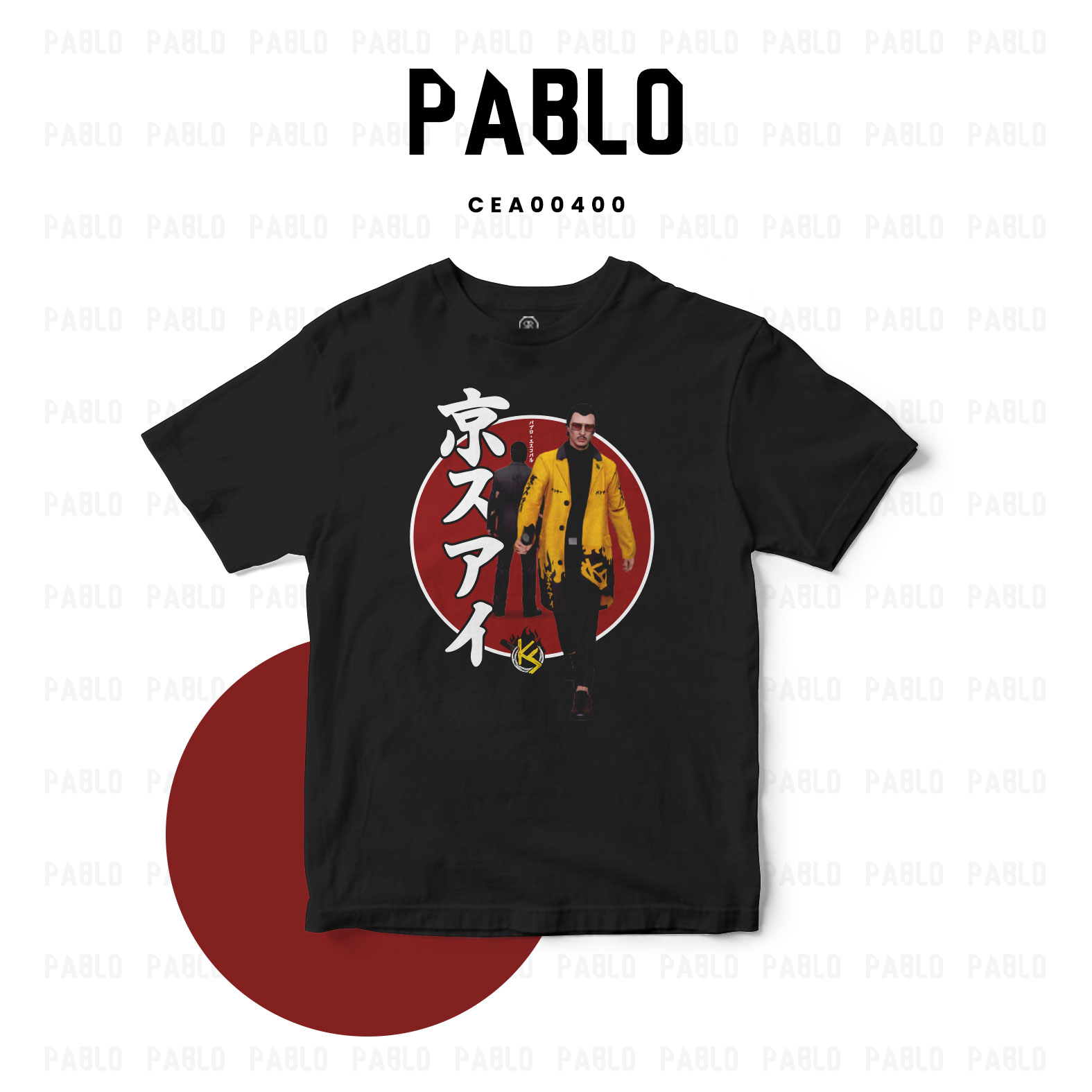 เสื้อยืด พิมพ์ลาย T-SHIRT เพื่อนพาโบล II (Black) CEA00400 #เพื่อนพาโบล #SHOPTER