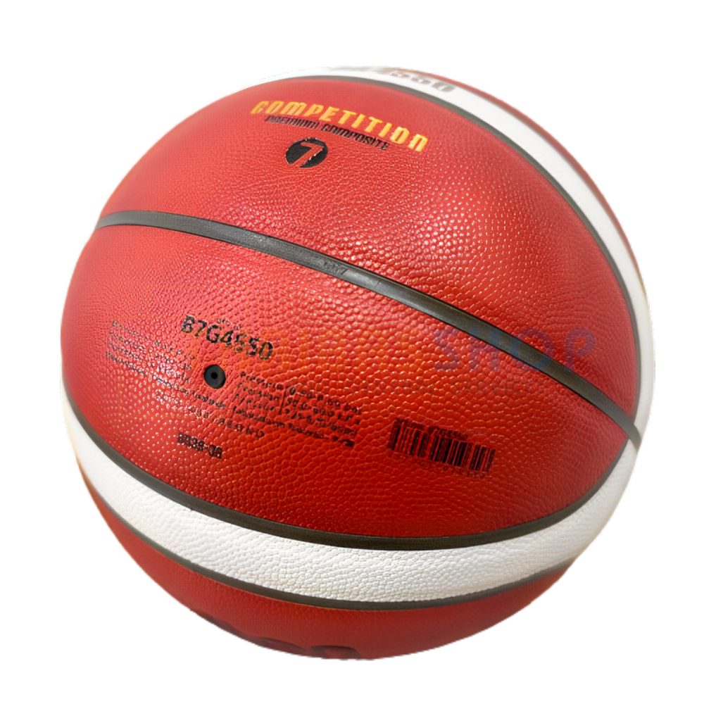 (ของแท้ 100%) บาสเกตบอล ลูกบาส Molten B7G4550 บาสหนัง PU เบอร์7 มี มอก. รุ่นใหม่ หนังเหมือน GG7X