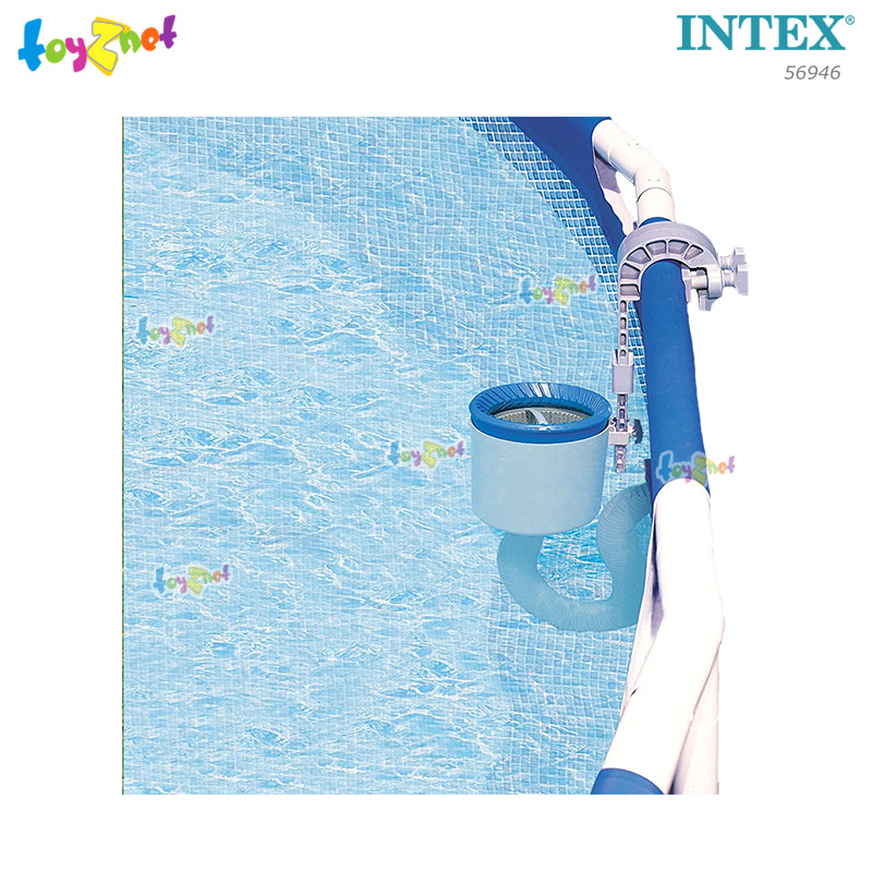Intex 15ft Metal Frame Pool Set w/Cartr. Filter Pump (4.57 x 1.22 m.) No.56946