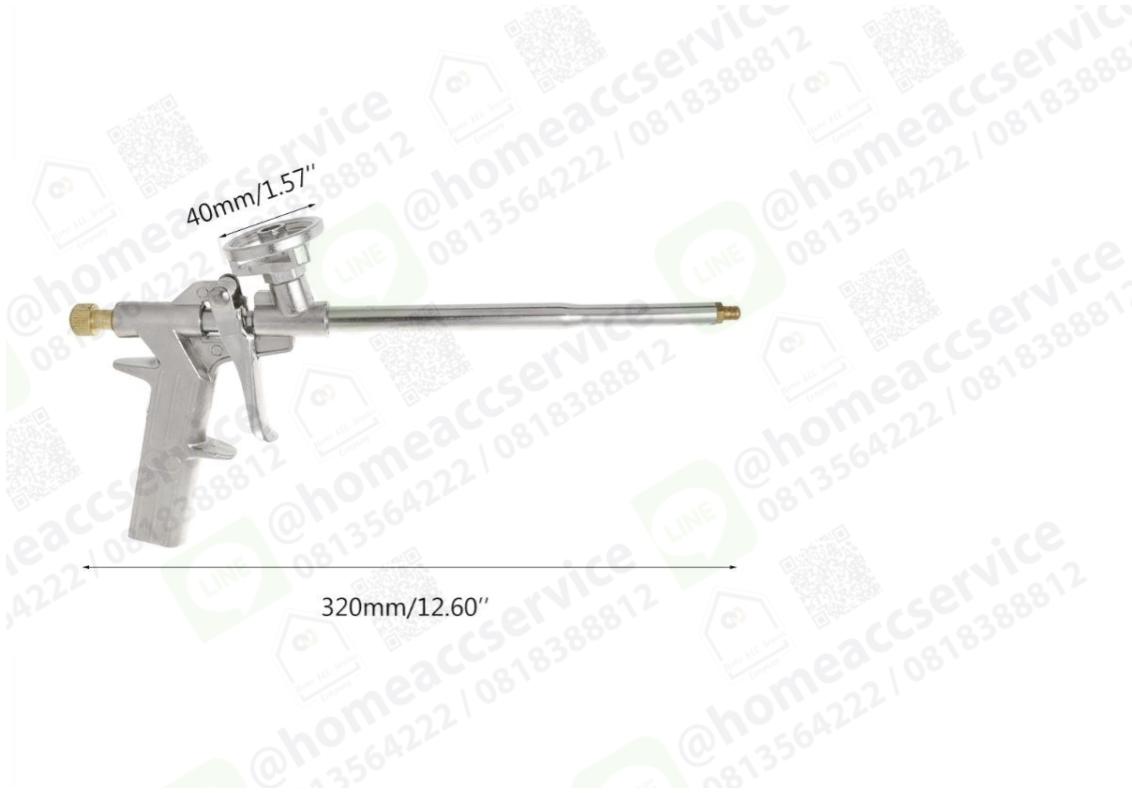 ปืนยิงพียูโฟม เข้าซอกเล็ก - PU Foam Gun