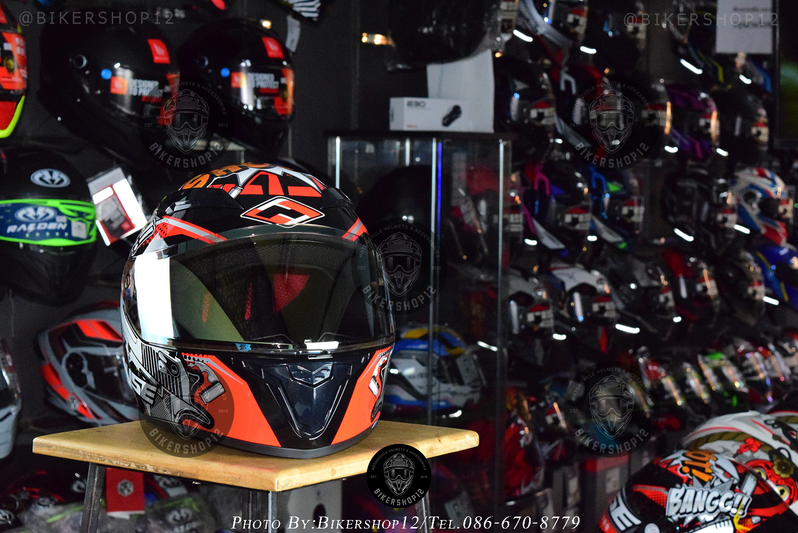 หมวกกันน็อคFuse รุ่น Razor EVO คละสี