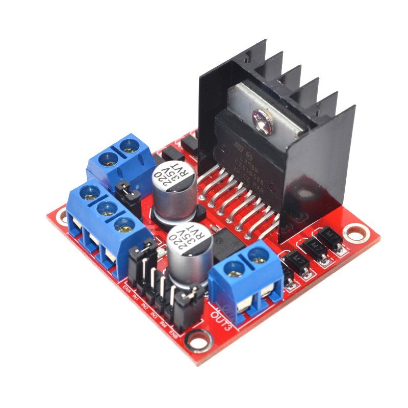 L298N โมดูลขับมอเตอร์ Motor Driver