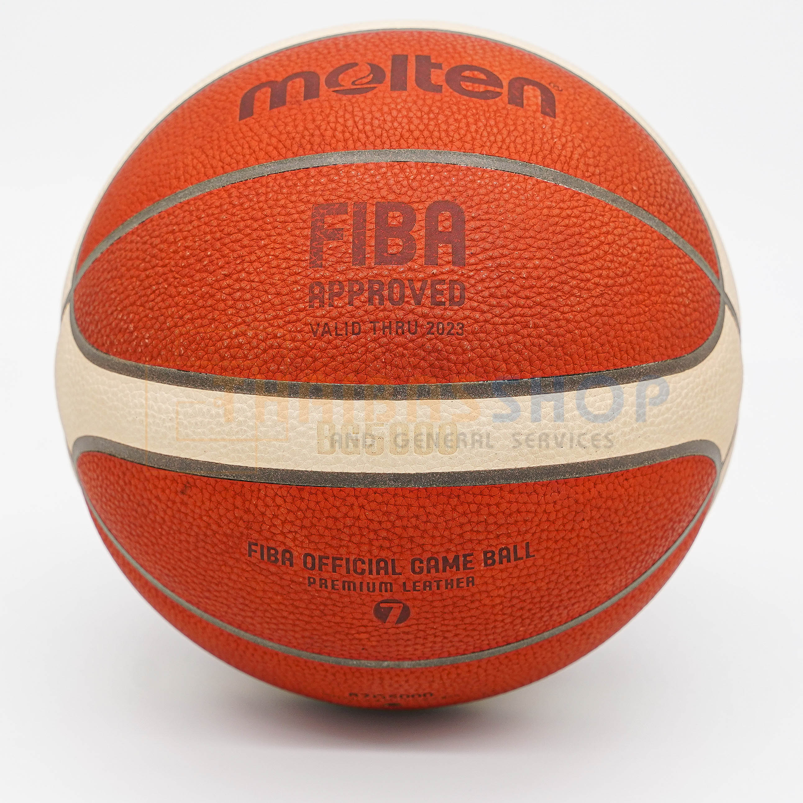 (ของแท้ 100%) ลูกบาส ลูกบาสเกตบอล Molten BG5000 size7 official game ball หนังแท้ ของแท้ มี มอก. Authentic Molten 100%