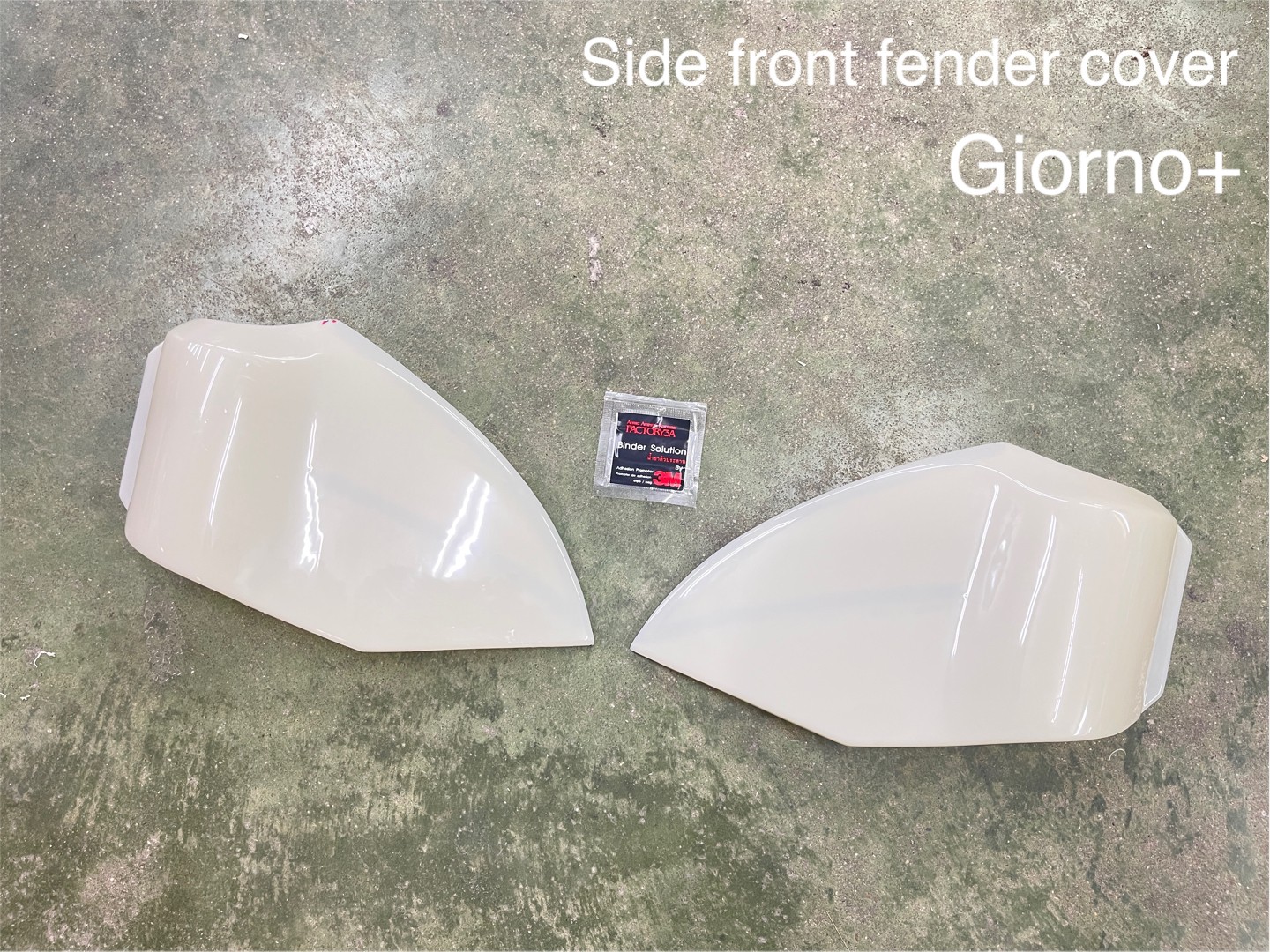 งาน แผ่นปิดข้างซ้าย-ขวา บังโคลนหน้าSide front fender cover 1700฿ ( งานสี ) 1950฿ ( ลายเคฟล่า )