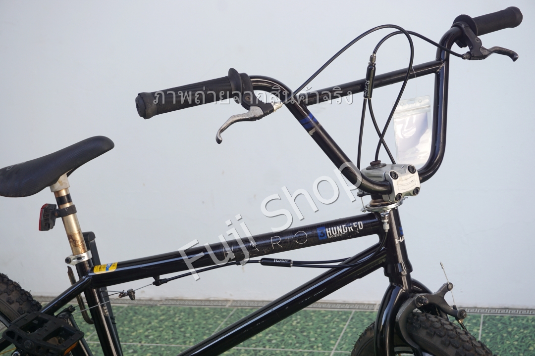 จักรยาน BMX ญี่ปุ่น - ล้อ 20 นิ้ว - ไม่มีเกียร์ - Haro 3 Hundred - สีดำ [จักรยานมือสอง]