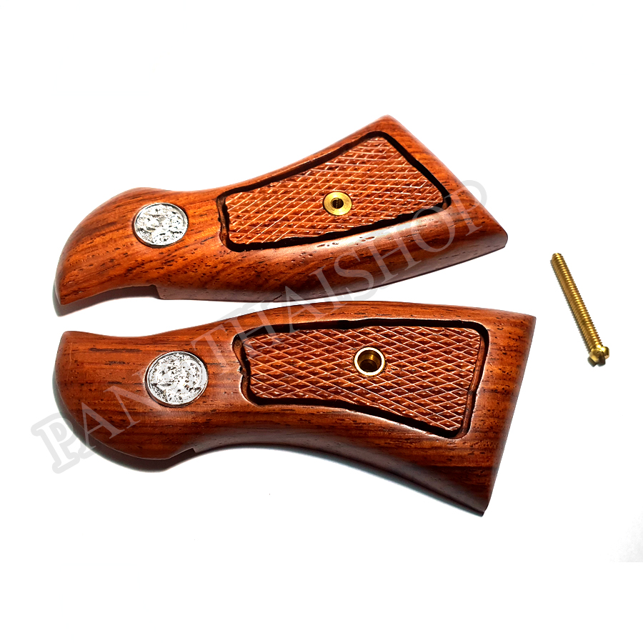 ด้ามไม้สมิธแอนด์เวสสัน M15 Smith&Wesson M15 ไม้มะฮอคกานี