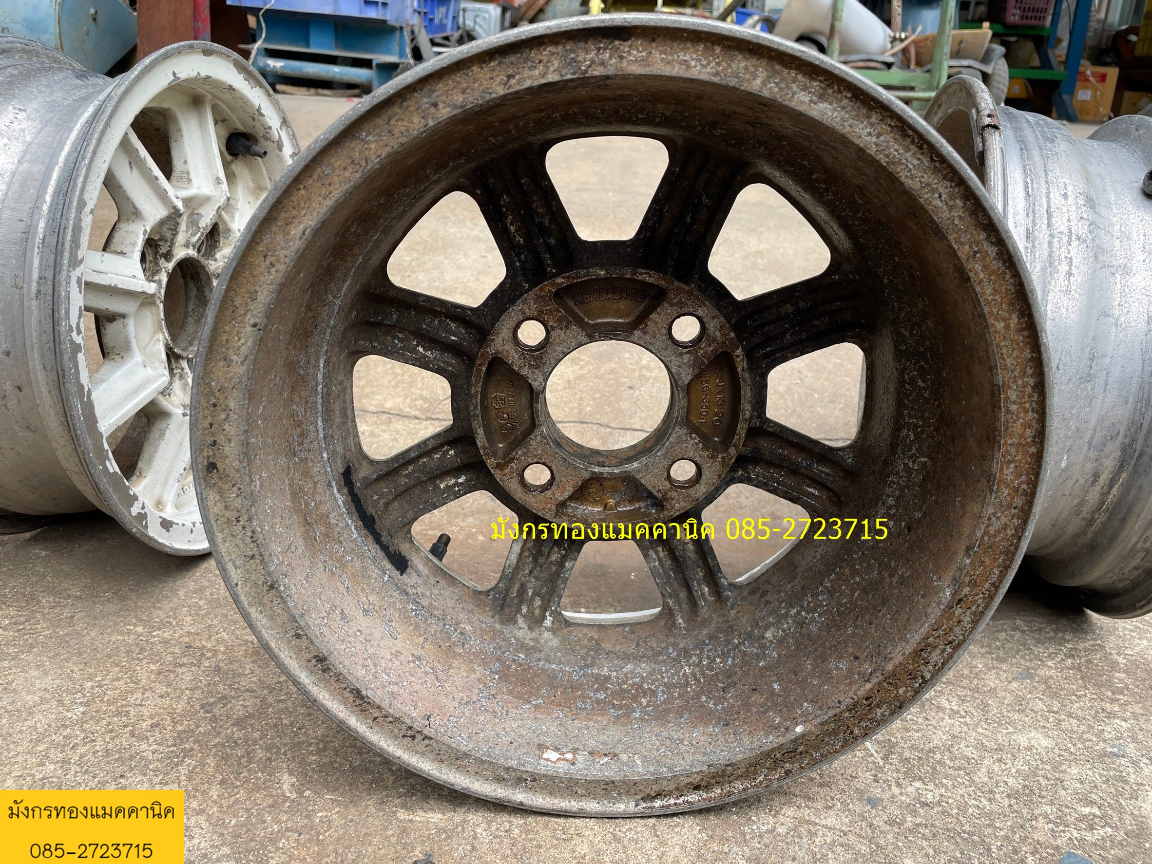ล้อแม็กซ์ ขอบ 13 made in Japan ไม่คด ไม่ดุ้ง