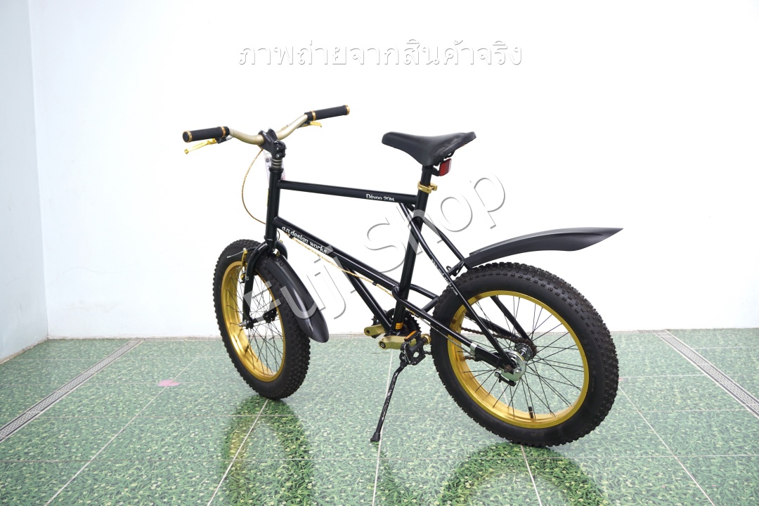 จักรยานญี่ปุ่น - ล้อ 20 นิ้ว - ไม่มีเกียร์ - A.N.Design Works Devoo 20M - สีดำ [จักรยานมือสอง]