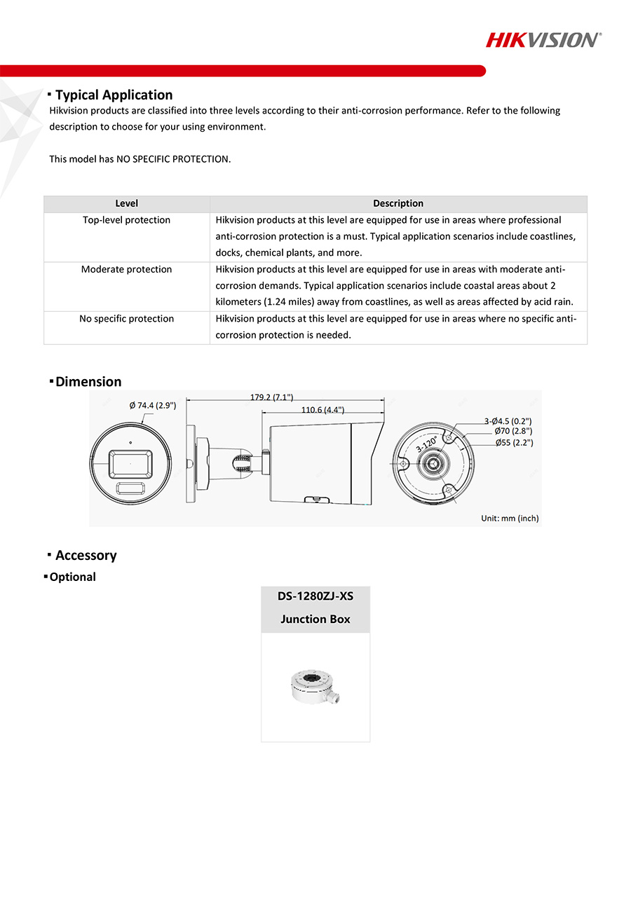 HIKVISION DS-2CD2026G2-I กล้องวงจรปิดระบบ IP 2MP AcuSense Fixed Mini Bullet Network Camera BY BILLIONAIRE SECURETECH DS-2CD2026G2-I