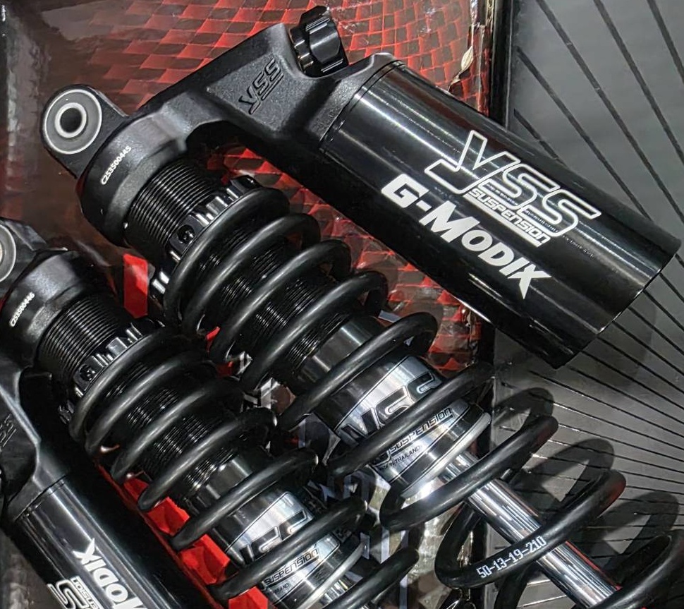 โช็คหลัง YSS G-ModiX! - Zontes 368 G - Forza 300/350 (430 มม./395 มม.) - XMAX 300 (350 มม.) รุ่นใหม่ล่าสุดจาก YSS SUSPENSION ️ เลือกสีสปริงฟรี สี น้ำเงิน ม่วง เหลือง ส้ม แดง เขียว ชมพู สวย แน่น เท่ห์ กว่าเดิม โดดเด่นทุกมุมมอง ให้ฟีลลิ่งที่ นุ่ม นวล และการ