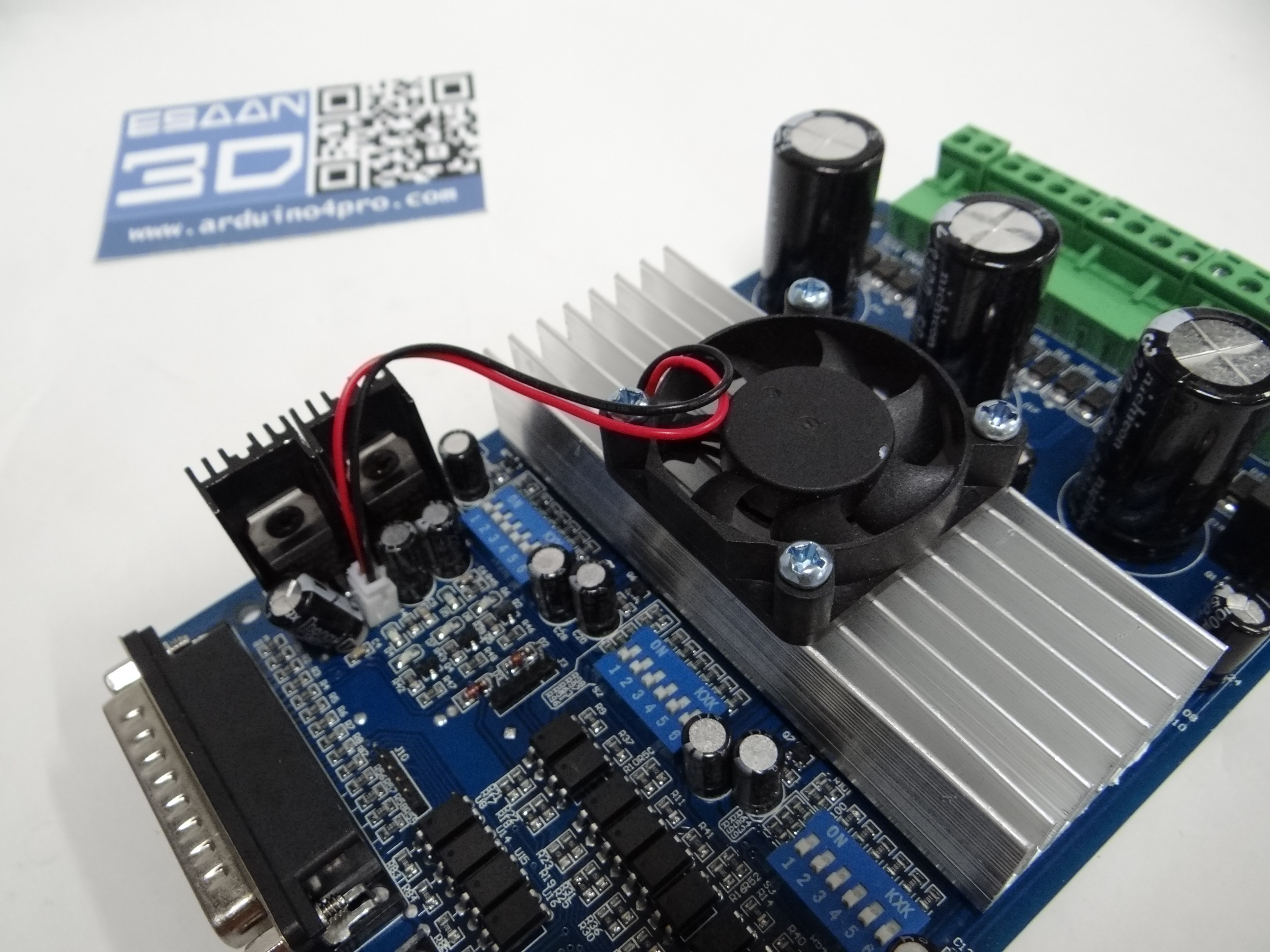 TECNOIOT TB6560 3A Driver CNC Stepper Motor Single Axis - Contrôleur TB6560AHQ 10 Fichiers