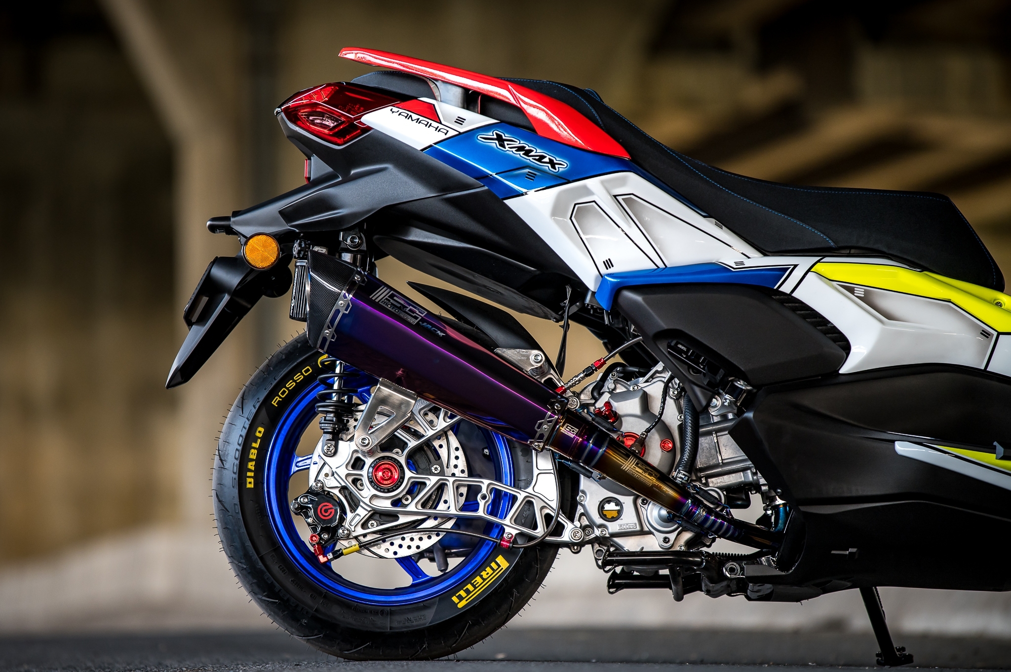 ยาง pirelli diablo rosso scooter sc สำหรับ Forza300-350 - xmax300