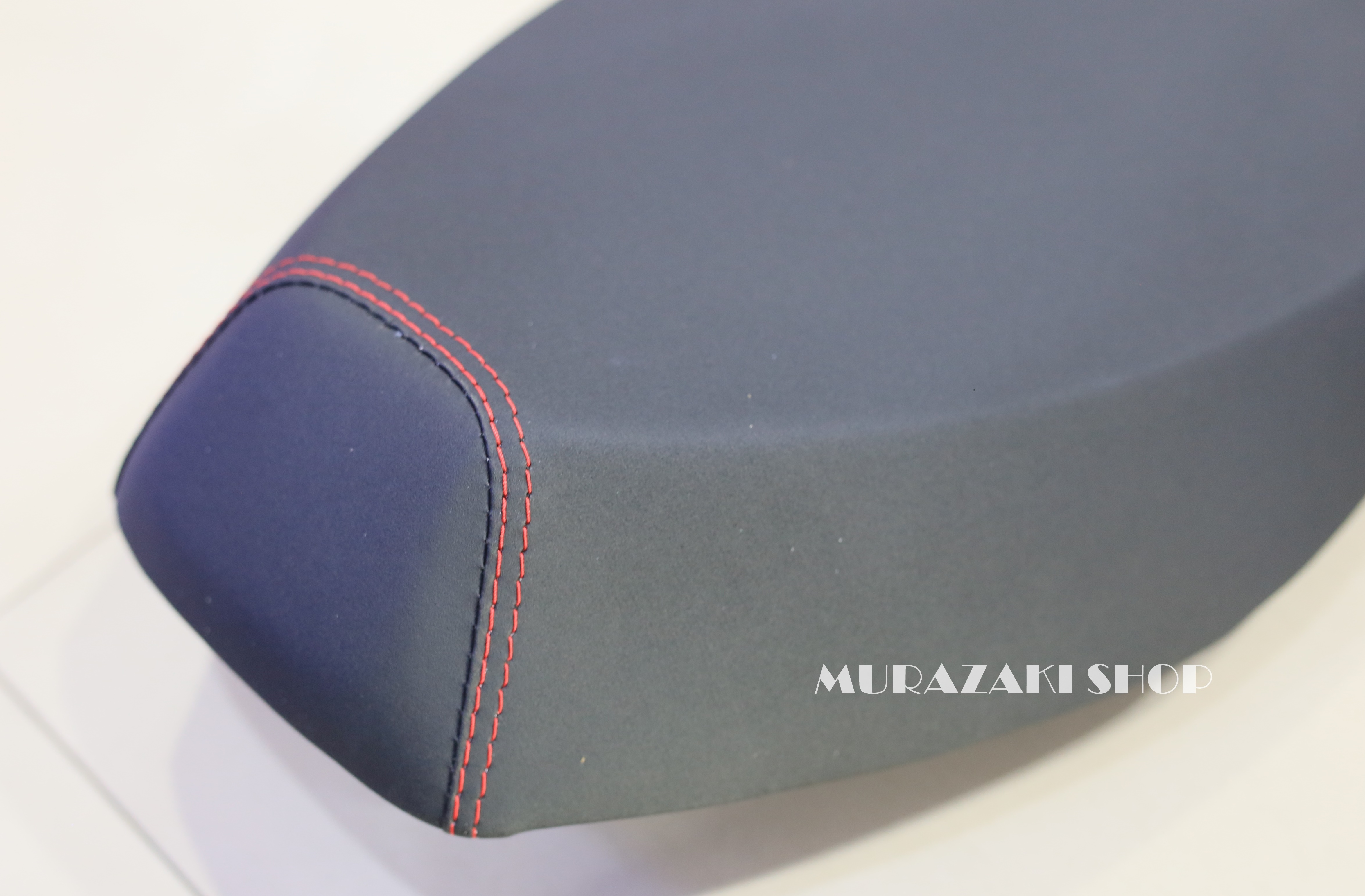 เบาะปาด wave 110i 125i 125r ด้ายแดง อะไหล่แต่ง เบาะแต่ง เบาะมอไซค์ โครงเทียม ตรงรุ่น Noi Watdan24