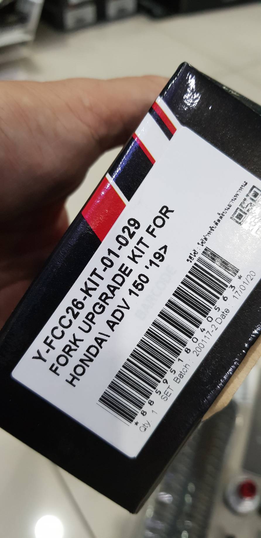 สปริงหน้า FORK UPGRADE KIT FOR HONDA ADV150 Y-FCC26-KIT-01-029 ราคา3500