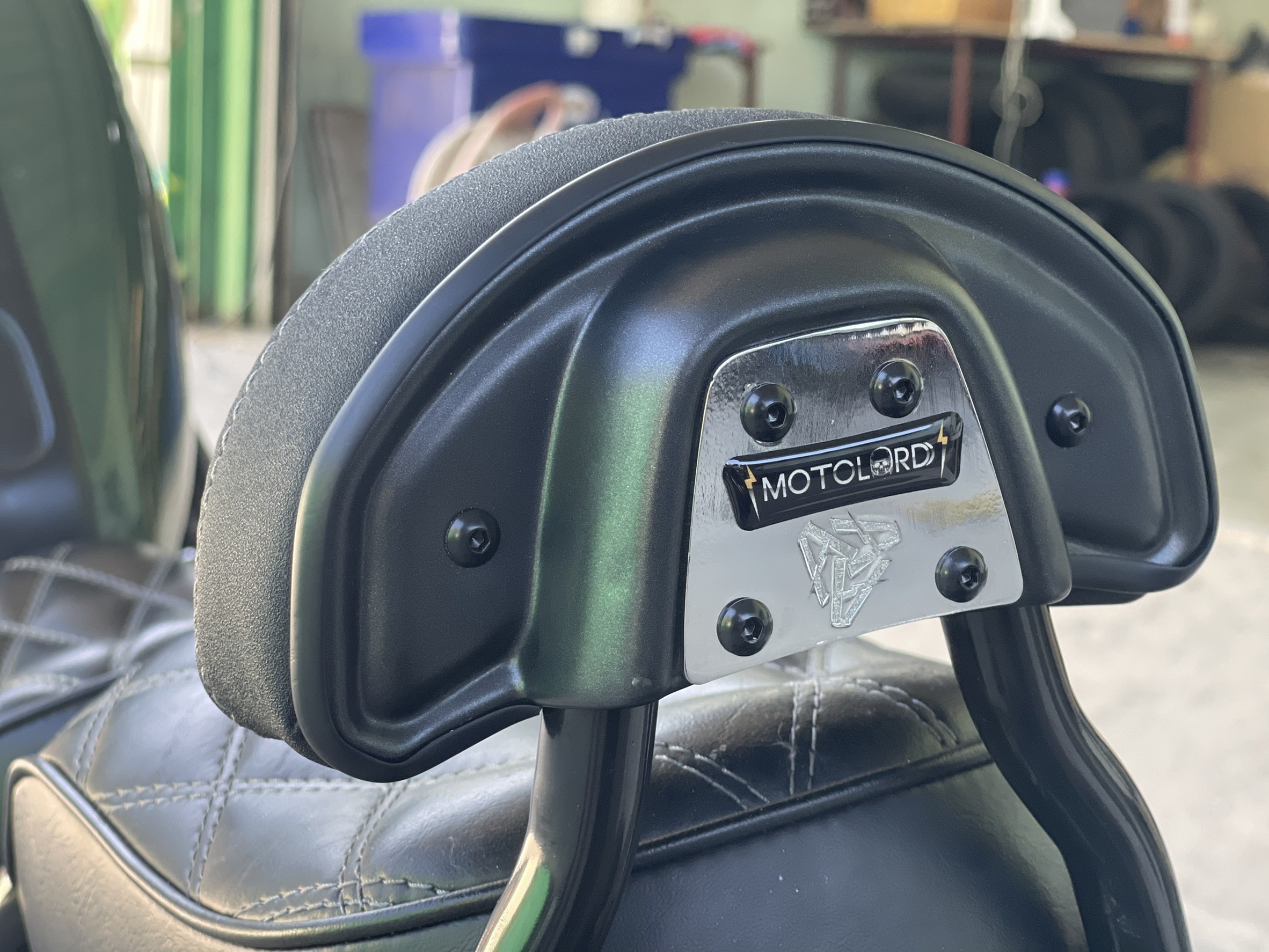 ชุดเบาะพิงหลังกันตก MotolordD #B Honda Rebel300/500