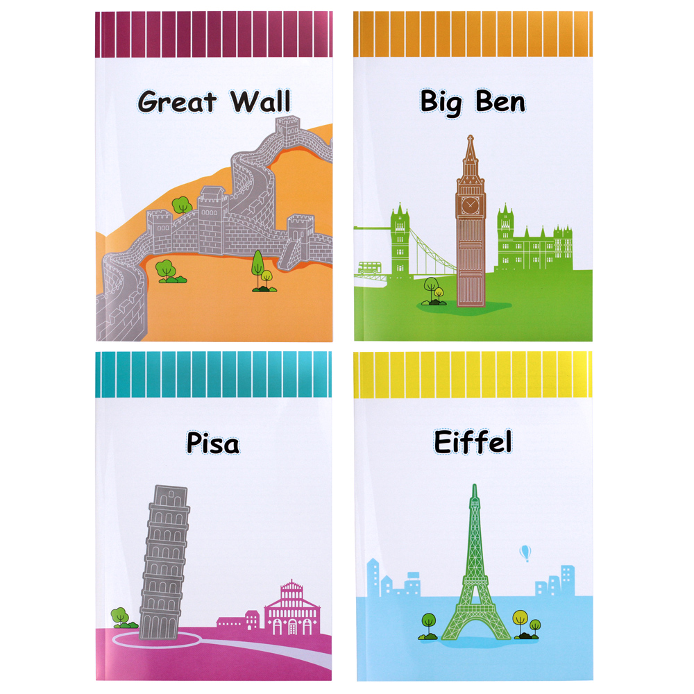 Writing Notebooks B5 with PP Covers Landmark