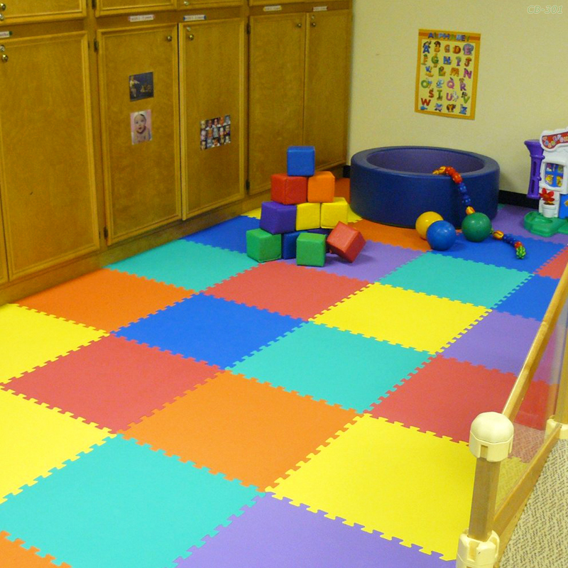 ส่งฟรี แผ่นรองคลานแบบจิ๊กซอว์ 60 x 60 ม. (10 แผ่น) รุ่น CB-301