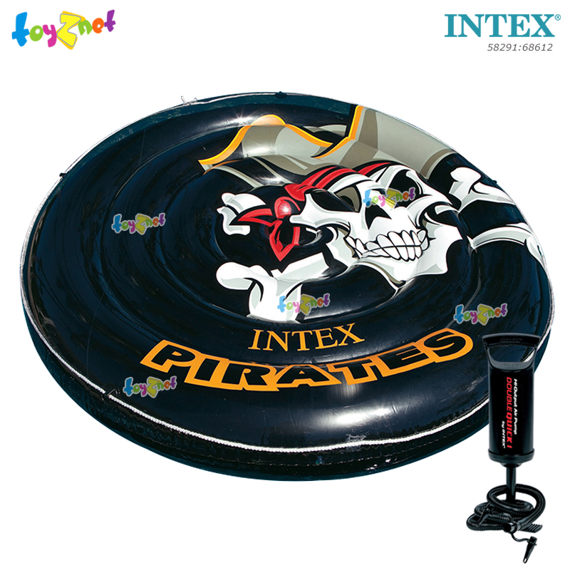 Intex Pirate Island 1.88x0.25 ม. no.58291 + DQI Air Pump