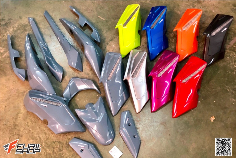 ชุดแต่ง MOTOZAA YAMAHA X-MAX 300 12ชิ้นแบบมีไฟ ราคา8900